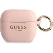 GUESS Apple Hülle GUA3SGGEP AirPods 3 Abdeckung rosa/rosa Silikon Glitter