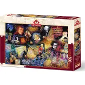 Art puzzle Puzzle The Doyens Of Music - 500 Teile Musik