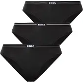 BOSS Slip "3P BRIEF" Packung, 3er, 3 Stk. mit elastischen Logobund