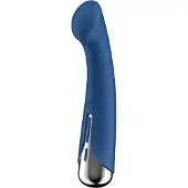 Satisfyer Spinning G-Spot 1 - rotierender G-Punkt-Vibrator mit drehendem Kopf (blau)