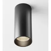 Maytoni FOCUS LED Deckenleuchte, Deckenlampe 12W dimmbar 12,5cm Schwarz 3000K 90Ra Warmweiss