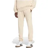 Adidas Sporthose SPORTSWEAR "ALL SZN FRENCH TERRY REGULAR TAPERED", Herren, Gr. XL, N-Gr, beige (crystal linen, normal, gr.), Obermaterial: 100% Baumwolle, Hosen Sporthose