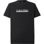 Calvin Klein T-Shirt Outline Tape Graphic LV04RC852G Schwarz Regular Fit