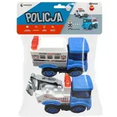 Vergionic Spielzeug-Polizeiauto, 2er-Set