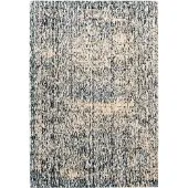 Padiro Teppich "Puerto 125", blau (blau, beige), B:80cm H:10mm L:150cm, Viskose, Teppiche, Teppich
