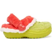 Crocs Grinch Classic Kids Gefütterte Schlappen, Multi, 22-23