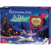 Roth Roman(tik) & Bio-Tee-Adventskalender - 24 Bio-Teesorten mit täglicher Geschichte zum Lesen - Tee Adventskalender für Frauen & Paare, ohne Schokolade