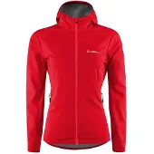 Loeffler - Women's Hooded Jacket North Airblocc Light - Softshelljacke Gr 42 rot