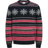 Jack & Jones Strickpullover "JJXMAS NOEL KNIT CREW NECK"