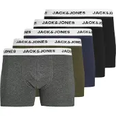 Jack & Jones Trunk "JACBASIC WHITE WB TRUNKS 5 PACK NOOS" Packung, 5 Stk.