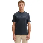 Marc O'Polo T-Shirt Logo Dunkelblau - M