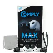 Comply Ohrstöpsel TrueGrip MAX für Airpods Pro 3 Schwarz Größe Mix