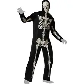 Atosa Glow In The Dark Skeleton Herrenkostüm