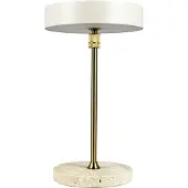 Dyberg Larsen LED-Akku-Tischlampe Moonlight, beigefarben