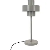 Dyberg Larsen Stoke Tischleuchte Grau - , Stoke, Grau, für Wohnzimmer, Metall, Design