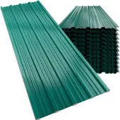 Gardebruk Trapezblech 28er-Set Grün 110x46cm 14m2 0,25mm