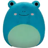 Squishmallows P19 Fuzz Ludwig Frog (1995521) Teddybär Blau Kinder Blau One Size