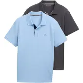 Tom Tailor Poloshirt Packung, 2 Stk. im Doppelpack