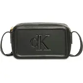 Calvin Klein LV04F3220GUB1, Universalgröße, Reißverschluss, Erwachsener, Kambodscha, Schwarz, Polyurethan (PU)