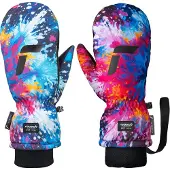 Reusch Carter R-tex XT Mitten black / multicolour snowflake (7500) 6