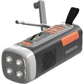 Marmitek RESQ 200 - Kurbelradio, Tragbar, Analog & Digital, DAB, DAB+, FM, 87,5 - 108 MHz, 170 - 240 MHz, 3 W