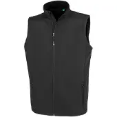 Result Genuine Recycled - Weste, Zum Bedrucken für Herren LT109 (L) (Schwarz)