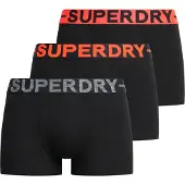 Superdry für Herren. M3110450B 3er Pack Boxershorts Marca schwarz (S), Heimtextilien, Baumwolle