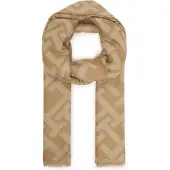 Tommy Hilfiger Schal Th Monogram Heavy Scarf AW0AW18051 Beige