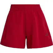 Adidas Shorts SPORTSWEAR "W FI SL SHO", Damen, Gr. S, N-Gr, rot (active maroon, normal, gr.), Obermaterial: 68% Baumwolle, 32% Polyester, Hosen Shorts