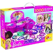 Lisciani Barbie 1000 Bijoux crea kit, Schmuckset Armband Band Perlen