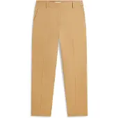 Tommy Hilfiger Chinohose , Damen, Gr. 36, N-Gr, beige (driftwood taupe), Web, Obermaterial: 65% Baumwolle, 33% Lyocell, 2% Elasthan, unifarben, slim fit 7/8-Länge, Hosen Chinohose, mit Bügelfalten