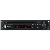 Monacor PA-1140RCD RDS-Tuner-/CD-Spieler-Einschub, USB-Schnittstelle