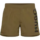 HUGO Badeshorts "ABAS" seitlich mit großem HUGO Logo-Print