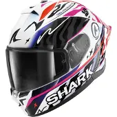 Shark Skwal Cup Speed Fancy Helm, weiß/schwarz/pink, L (59/60)