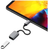 Satechi ST-UCATCM, USB C, USB A, USB 3.2 Gen 1 (3.1 Gen 1), 5 Gbit/s, Grau