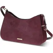 Caprice Damen Handtasche 9-61021-45 bordeaux Wildleder