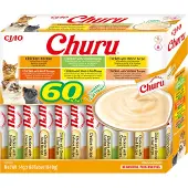 Inaba Churu Varieties Chicken Recipe 60x14g cremiges Hühnerleckerli für Katzen
