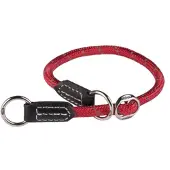 Rogz Rope Collar - Rot - Größe 2