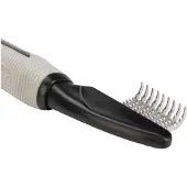 Beeztees Klettverschluss-Kamm - Grob - Schwarz/Grau - 19 cm