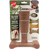 Spot Bam-Bones Easy Grip sicherer Kauchnochen Hund (Rindergeschmack)