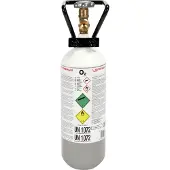 Rothenberger Sauerstoff - Stahlflasche, 2,0l gefüllt - 35635