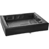 Bia Bed Bia Kunstleder-Bezug - Schwarz - 50 x 60 cm