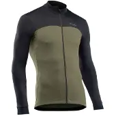 Northwave Force 2 Jersey LS Full Zip black/forest green (02) XXL
