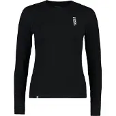 Mons Royale Cascade Merino Base Layer, Skiunterhemd, Damen, schwarz