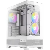 Antec CX700 Weiß ARGB Midi-Tower PC Gehäuse mit gehärtetem Glas und USB Typ-C