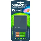 Duracell CEF27, Nickel-Metallhydrid (NiMH), Überlast, Überhitzung, Kurzschluß, AA, AAA, 4 Stück(e), Akkus/Batterien enthalten