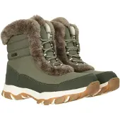Mountain Warehouse - Damen Schneestiefel "Ohio", Thermisches Material MW2266 (39 EU) (Helles Khaki)
