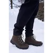 Mountain Warehouse - Herren Schneestiefel "Ohio", Mit Vlies gefüttert MW2297 (42 EU) (Braun)