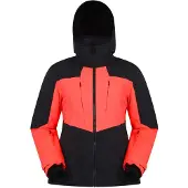 Mountain Warehouse - Damen Skijacke "Altitude Extreme RECCO" MW2092 (36 DE) (Marineblau/Rotorange)