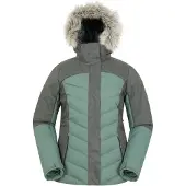 Mountain Warehouse - "Pyrenees II" Skijacke Wattiert für Damen MW2066 (40 DE) (Schwarz)